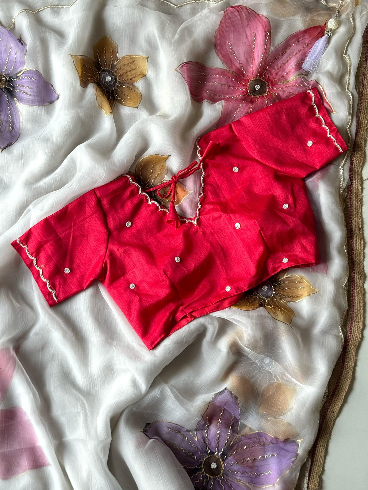 Floral Summer Saree
