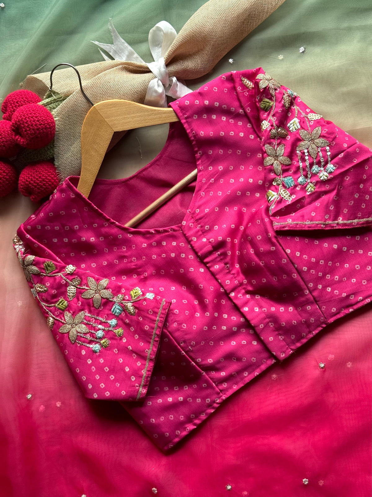 Kesariya Spring Saree